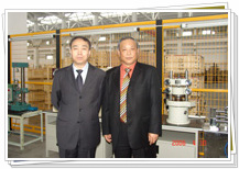 中國(guó)紡織報(bào)社長(zhǎng)遲宗君、副主編張澤華視察我司